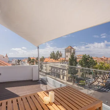 Madeira Rooftop Studio, Ocean & View Apartamento Funchal (Madeira)