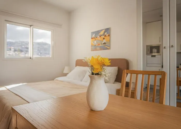 Madeira Rooftop Studio, Ocean & View Apartament